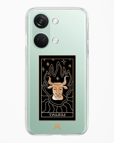 Tarot Card Zodiac Taurus Crystal Clear Transparent Case-(OnePlus)