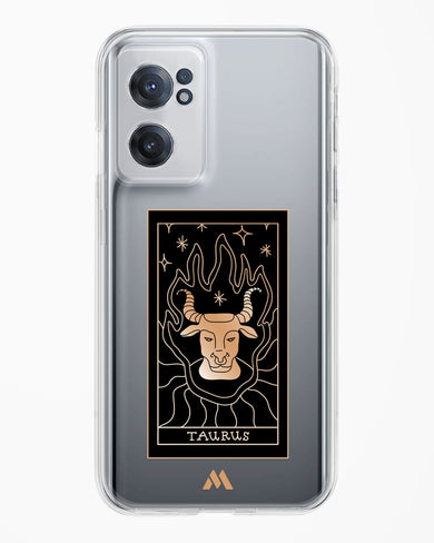 Tarot Card Zodiac Taurus Crystal Clear Transparent Case-(OnePlus)