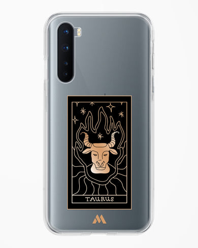 Tarot Card Zodiac Taurus Crystal Clear Transparent Case-(OnePlus)