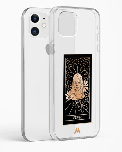 Tarot Card Zodiac Virgo Crystal Clear Transparent Case-(Apple)