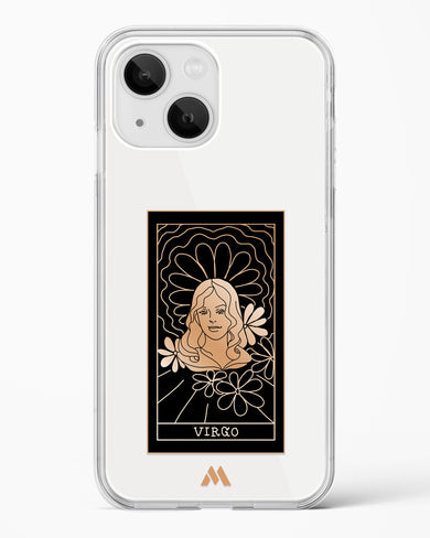 Tarot Card Zodiac Virgo Crystal Clear Transparent Case-(Apple)