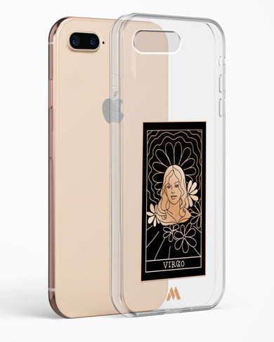 Tarot Card Zodiac Virgo Crystal Clear Transparent Case-(Apple)