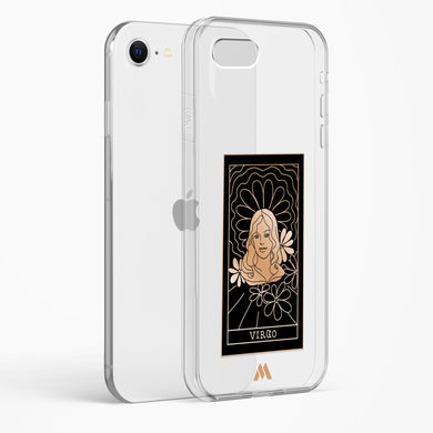 Tarot Card Zodiac Virgo Crystal Clear Transparent Case-(Apple)