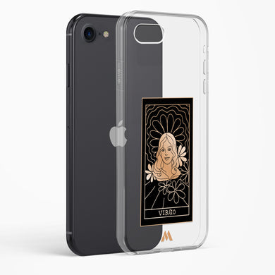 Tarot Card Zodiac Virgo Crystal Clear Transparent Case-(Apple)