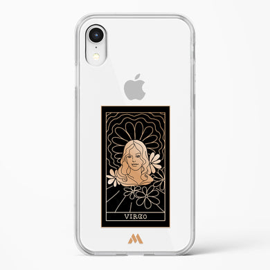 Tarot Card Zodiac Virgo Crystal Clear Transparent Case-(Apple)