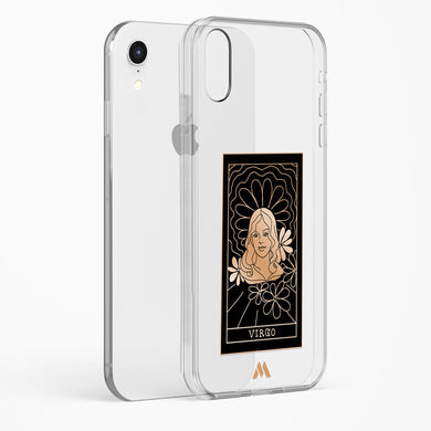 Tarot Card Zodiac Virgo Crystal Clear Transparent Case-(Apple)