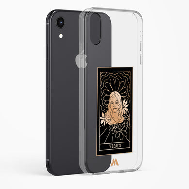 Tarot Card Zodiac Virgo Crystal Clear Transparent Case-(Apple)