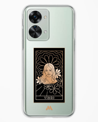 Tarot Card Zodiac Virgo Crystal Clear Transparent Case-(OnePlus)