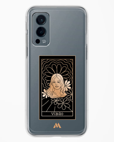 Tarot Card Zodiac Virgo Crystal Clear Transparent Case-(OnePlus)