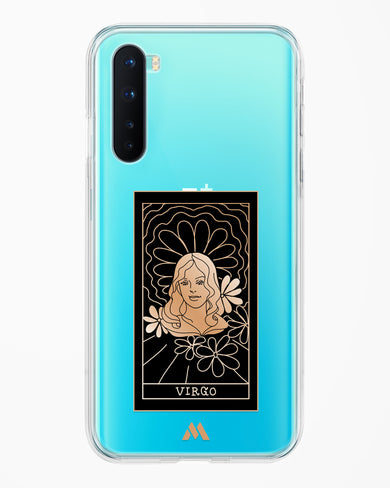 Tarot Card Zodiac Virgo Crystal Clear Transparent Case-(OnePlus)