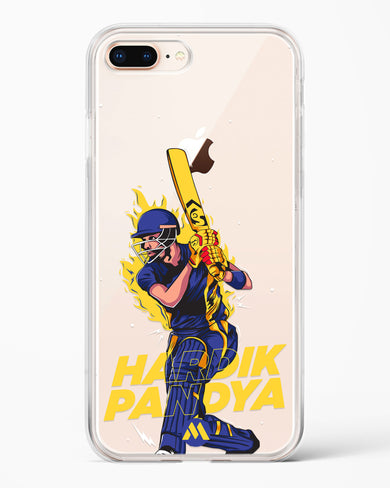 Hardik Hardhitter Pandya Crystal Clear Transparent Case-(Apple)