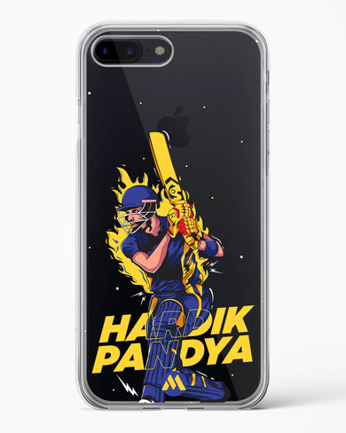 Hardik Hardhitter Pandya Crystal Clear Transparent Case-(Apple)