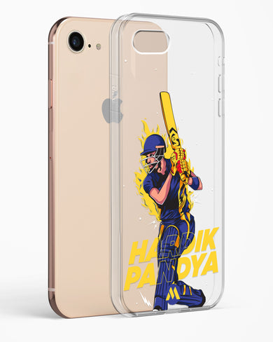 Hardik Hardhitter Pandya Crystal Clear Transparent Case-(Apple)