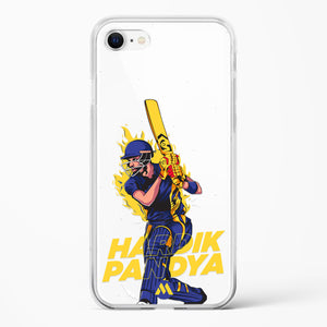 Hardik Hardhitter Pandya Crystal Clear Transparent Case-(Apple)