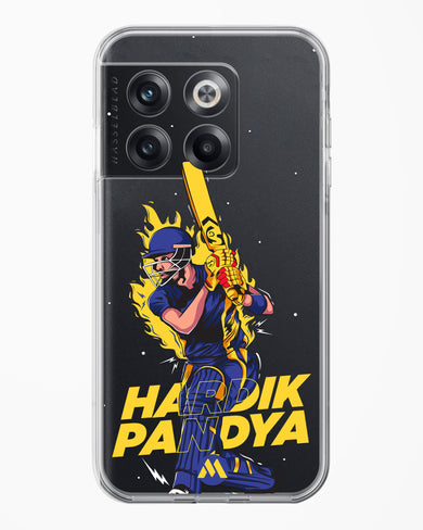 Hardik Hardhitter Pandya Crystal Clear Transparent Case-(OnePlus)