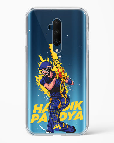 Hardik Hardhitter Pandya Crystal Clear Transparent Case-(OnePlus)