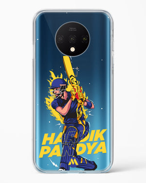 Hardik Hardhitter Pandya Crystal Clear Transparent Case-(OnePlus)