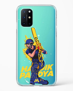 Hardik Hardhitter Pandya Crystal Clear Transparent Case-(OnePlus)