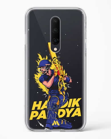 Hardik Hardhitter Pandya Crystal Clear Transparent Case-(OnePlus)