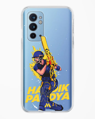 Hardik Hardhitter Pandya Crystal Clear Transparent Case-(OnePlus)