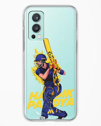 Hardik Hardhitter Pandya Crystal Clear Transparent Case-(OnePlus)