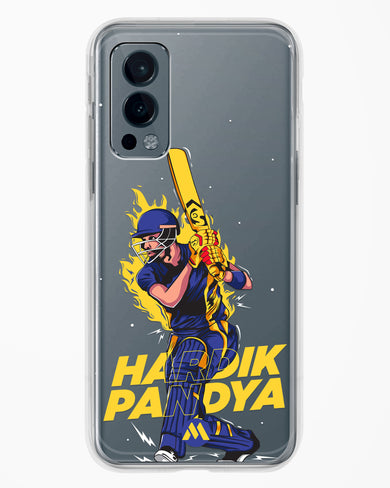 Hardik Hardhitter Pandya Crystal Clear Transparent Case-(OnePlus)