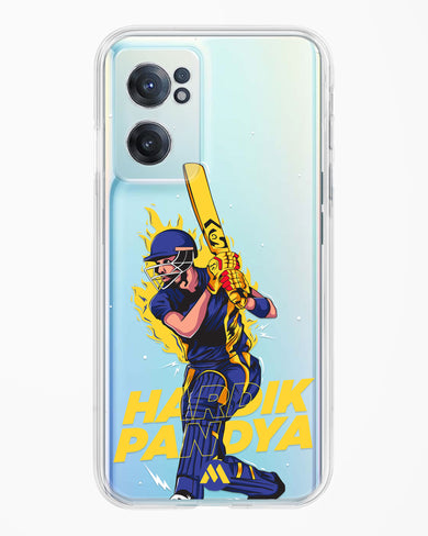 Hardik Hardhitter Pandya Crystal Clear Transparent Case-(OnePlus)