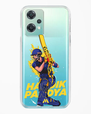 Hardik Hardhitter Pandya Crystal Clear Transparent Case-(OnePlus)