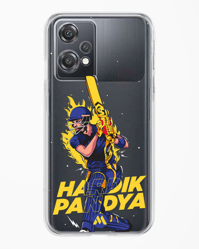 Hardik Hardhitter Pandya Crystal Clear Transparent Case-(OnePlus)