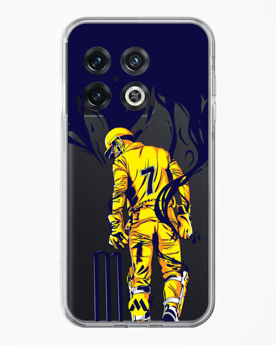 MS Dhoni Greatest Finisher Crystal Clear Transparent Case-(OnePlus)