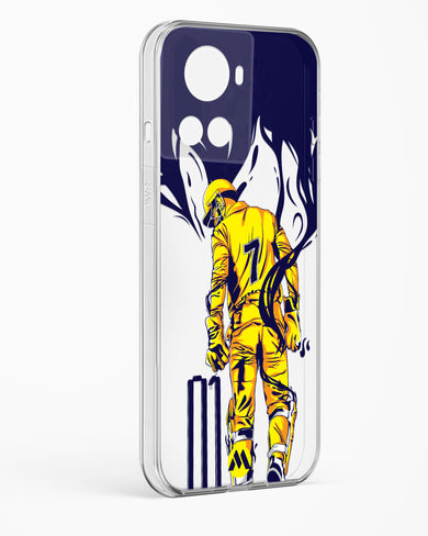 MS Dhoni Greatest Finisher Crystal Clear Transparent Case-(OnePlus)