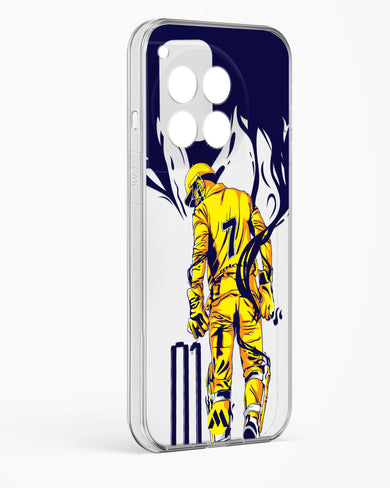 MS Dhoni Greatest Finisher Crystal Clear Transparent Case-(OnePlus)