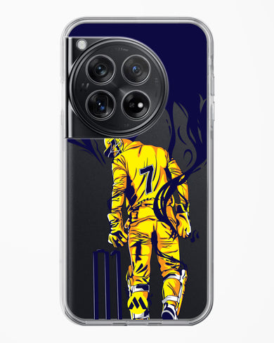 MS Dhoni Greatest Finisher Crystal Clear Transparent Case-(OnePlus)