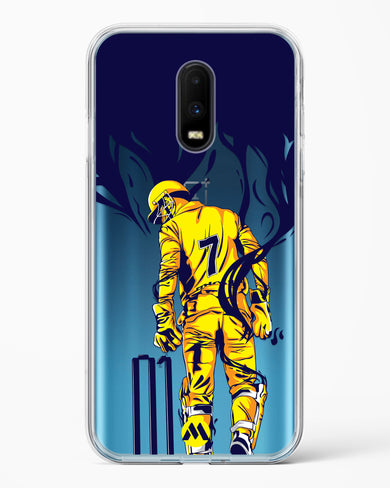 MS Dhoni Greatest Finisher Crystal Clear Transparent Case-(OnePlus)