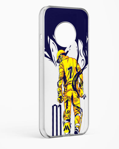 MS Dhoni Greatest Finisher Crystal Clear Transparent Case-(OnePlus)