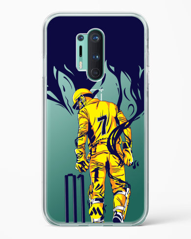 MS Dhoni Greatest Finisher Crystal Clear Transparent Case-(OnePlus)