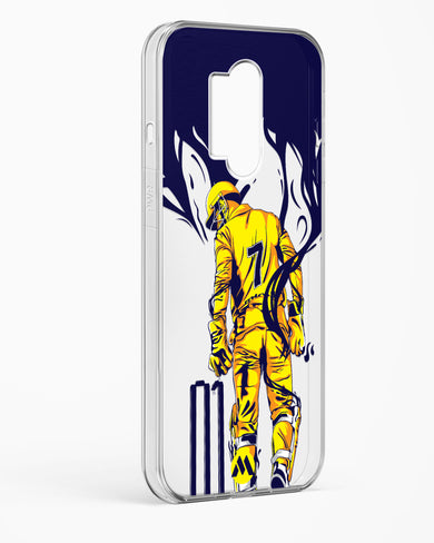 MS Dhoni Greatest Finisher Crystal Clear Transparent Case-(OnePlus)