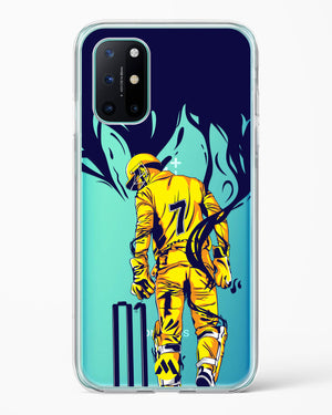 MS Dhoni Greatest Finisher Crystal Clear Transparent Case-(OnePlus)