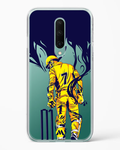 MS Dhoni Greatest Finisher Crystal Clear Transparent Case-(OnePlus)