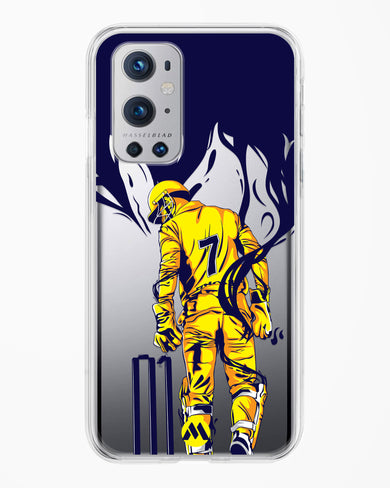 MS Dhoni Greatest Finisher Crystal Clear Transparent Case-(OnePlus)