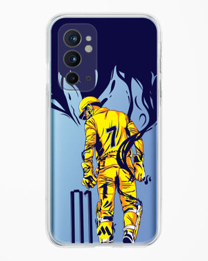 MS Dhoni Greatest Finisher Crystal Clear Transparent Case-(OnePlus)