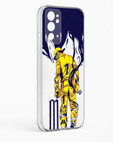 MS Dhoni Greatest Finisher Crystal Clear Transparent Case-(OnePlus)