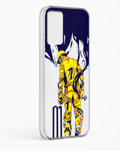 MS Dhoni Greatest Finisher Crystal Clear Transparent Case-(OnePlus)