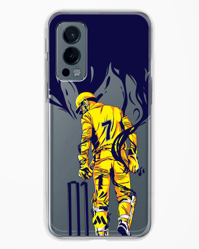 MS Dhoni Greatest Finisher Crystal Clear Transparent Case-(OnePlus)