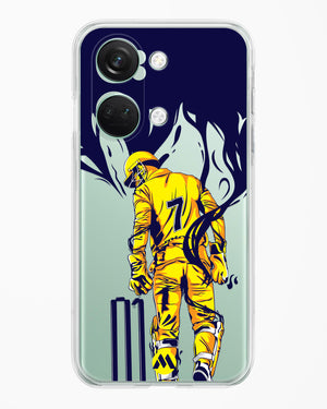 MS Dhoni Greatest Finisher Crystal Clear Transparent Case-(OnePlus)