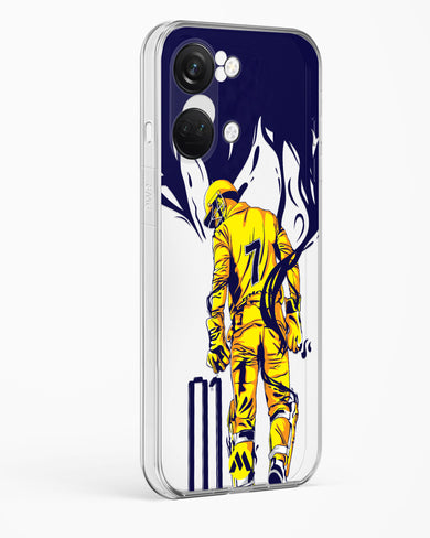 MS Dhoni Greatest Finisher Crystal Clear Transparent Case-(OnePlus)