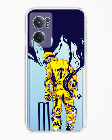 MS Dhoni Greatest Finisher Crystal Clear Transparent Case-(OnePlus)