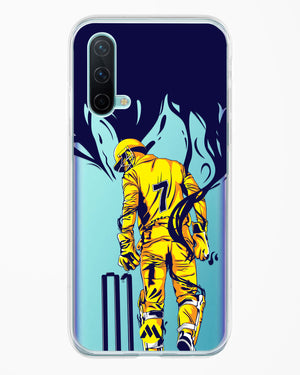 MS Dhoni Greatest Finisher Crystal Clear Transparent Case-(OnePlus)