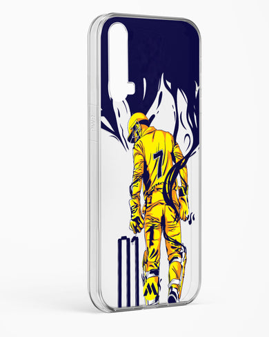 MS Dhoni Greatest Finisher Crystal Clear Transparent Case-(OnePlus)