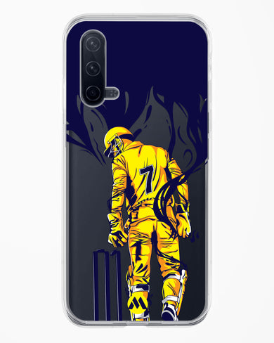 MS Dhoni Greatest Finisher Crystal Clear Transparent Case-(OnePlus)